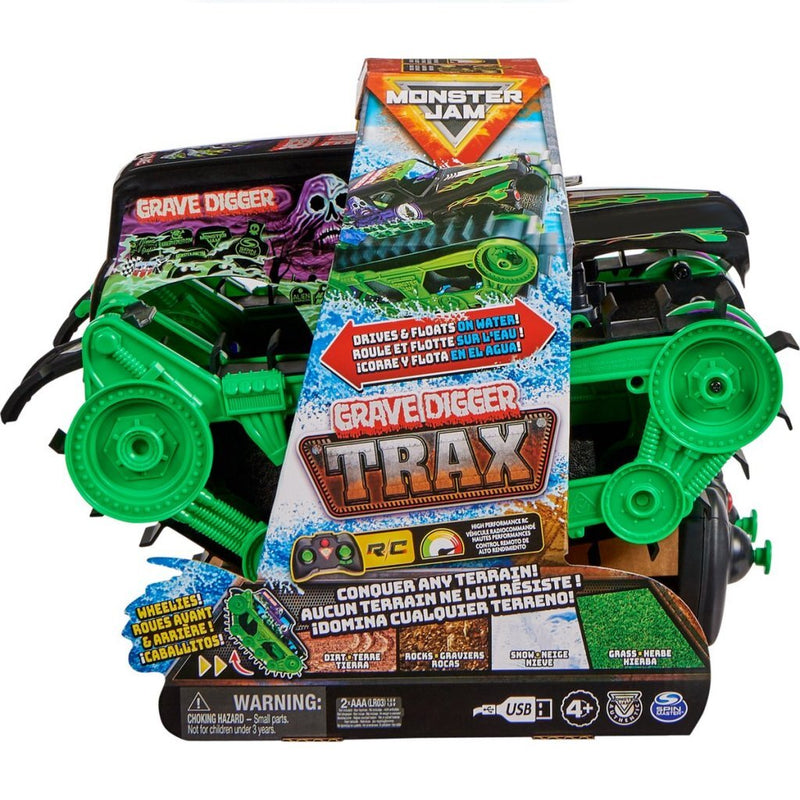 Load image into Gallery viewer, Monster jam rc grave digger trax 1:15
