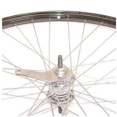Achterwiel 28x1 1 2 zwart, KT remnaaf, spaak 13, Westwood profiel aluminium velg.