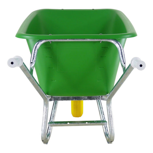Fort producten kruiwagen f s 165l groen hdpe bak plusnooitmeerlek