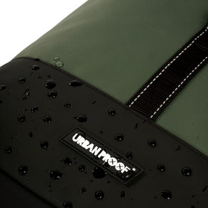 Urbanproof tas double roll up recycle 38l groen