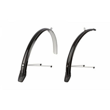Spatbordset 28 51 mm Polisport Towny - zwart