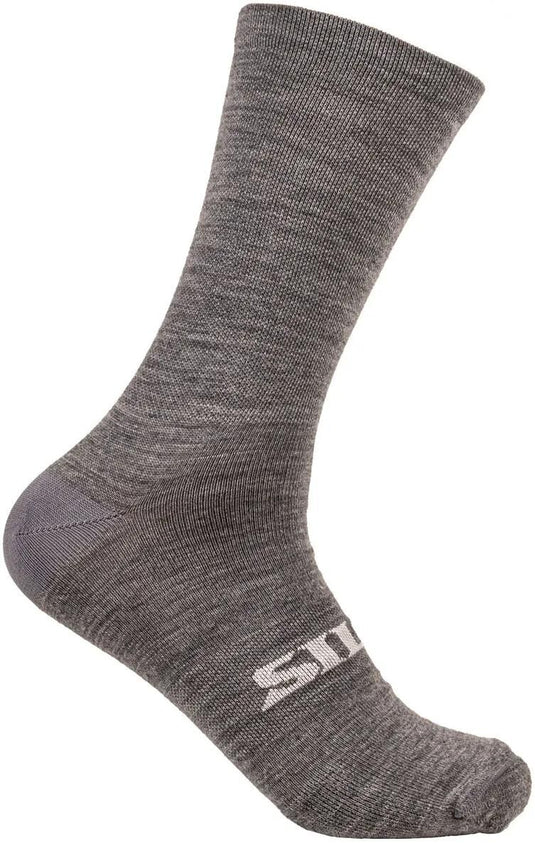 Silca sokken gravel wool sock sock gravel wool size xl grey