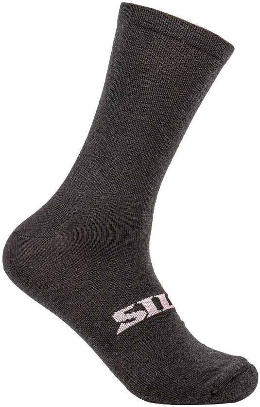 Silca sokken gravel wool sock sock gravel wool size l black