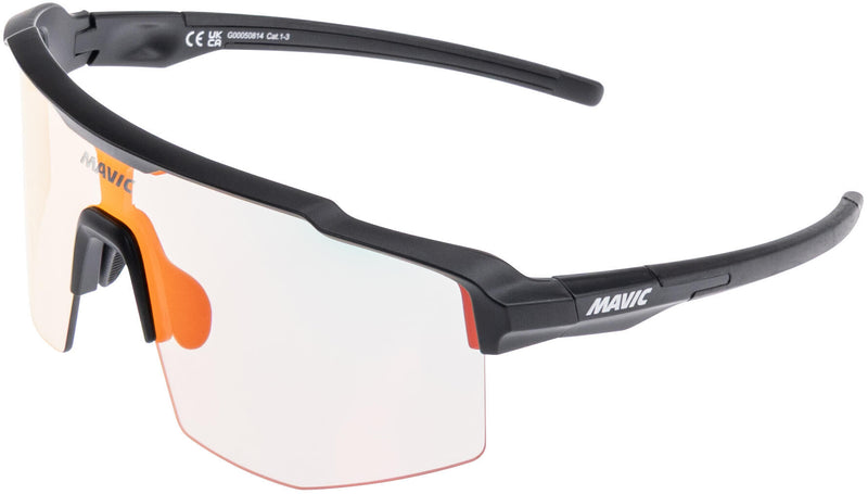 Load image into Gallery viewer, Mavic bril mvs shield glasses mvs shield cat.1-3 black red
