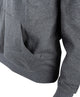Excelsior sweatshirt met capuchon hoodie hoddie size xl dark heather