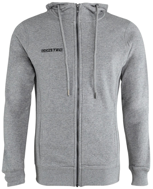 Contec sweat-jas met capuchon bright ct zip hoodie zip bright size, xxl light grey