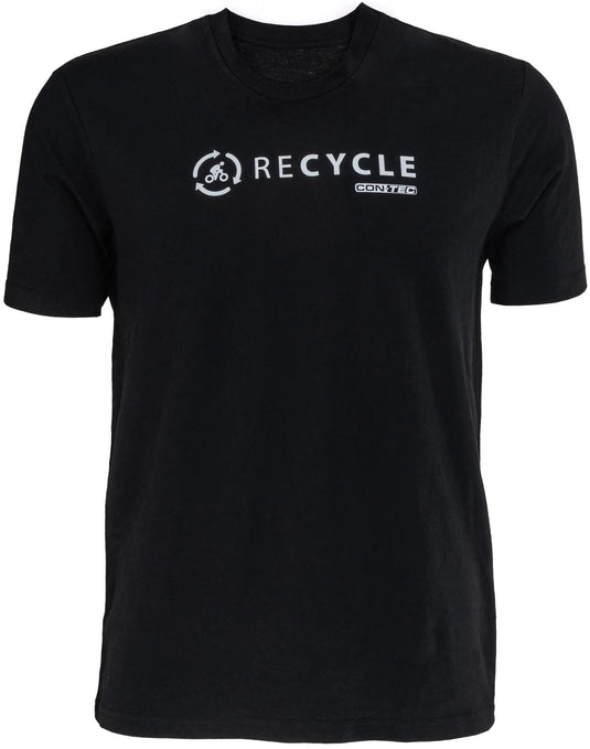 Contec t-shirt re.cycle ct t-shirts re.cycle black gr. m
