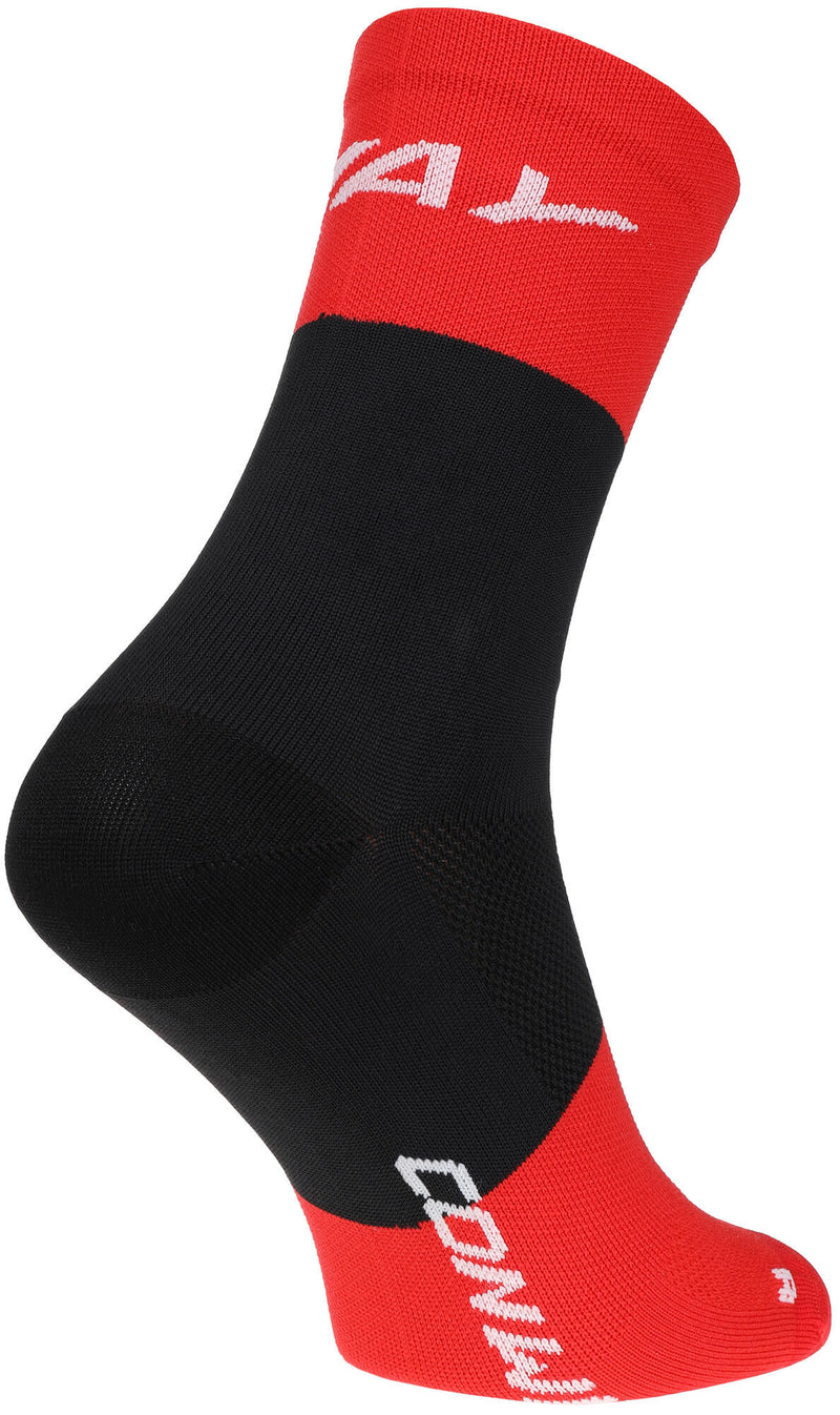 Load image into Gallery viewer, Conway sokken race socks high cut sock race high cut size 36-39 black red
