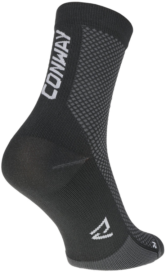 Conway sokken ride socks high cut sock ride high cut 36-39 grey