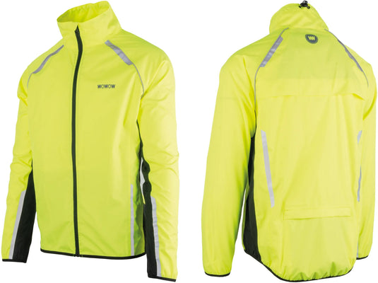 Wowow regenjas ben nevis reflective bike jacket wo ben nevis , yellow, size
