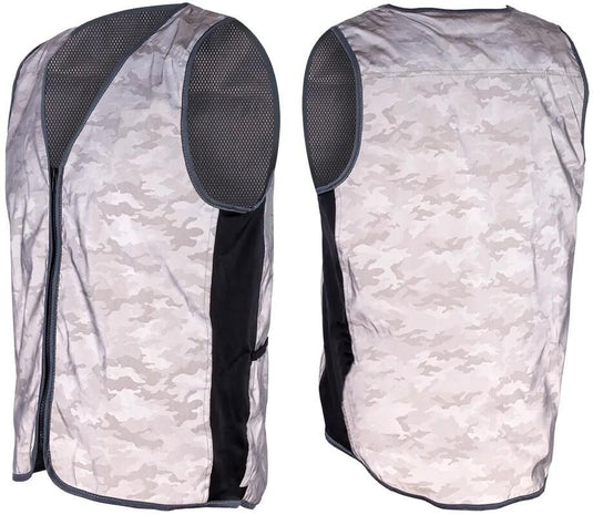 Wowow weste titanium refl.vest titanium size s