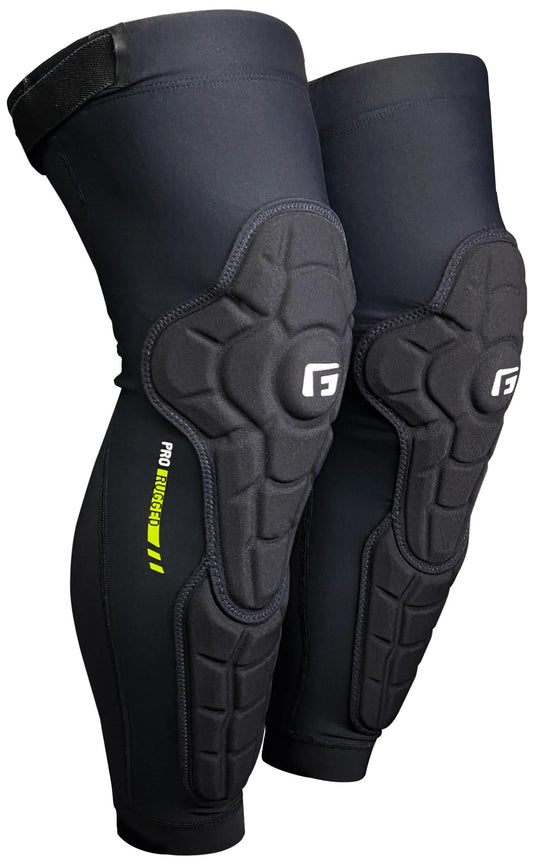 G-form knie en scheenbeen protectie pro-rugged 2 knee shin protect. pro-rugged 2 size s
