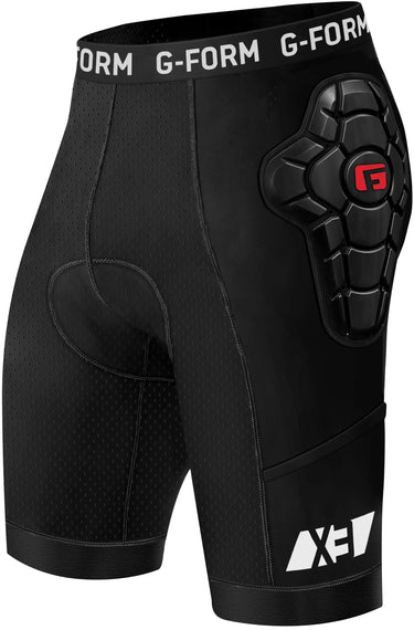 G-form protektorshorts pro-x3 youth shorts pro-x3 youth w.prot. s m black