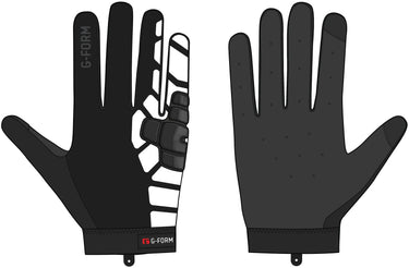 G-form handschoenen bolle winterhandschuhe glove bolle winter xs black white