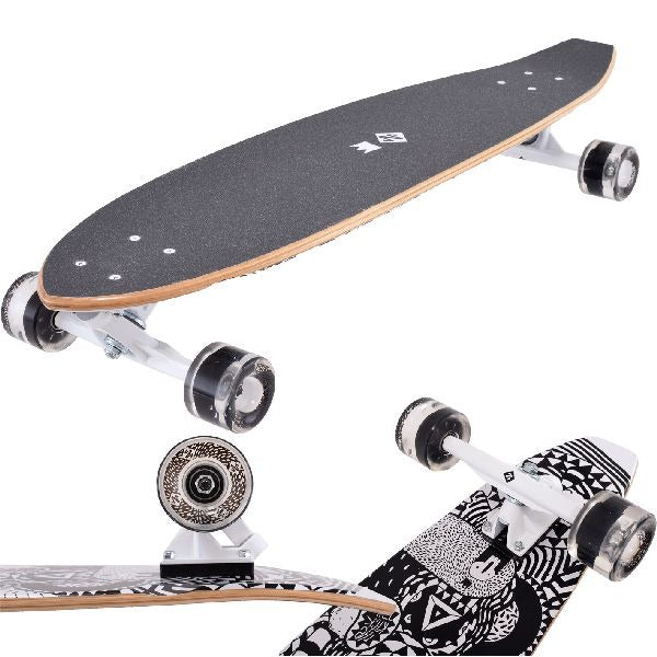 Load image into Gallery viewer, Street Surfing Street Surfing Kicktail Rumble Skateboard
