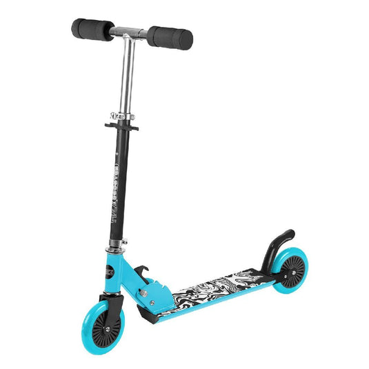 Street surfing fizz booster scooter blauw zwart