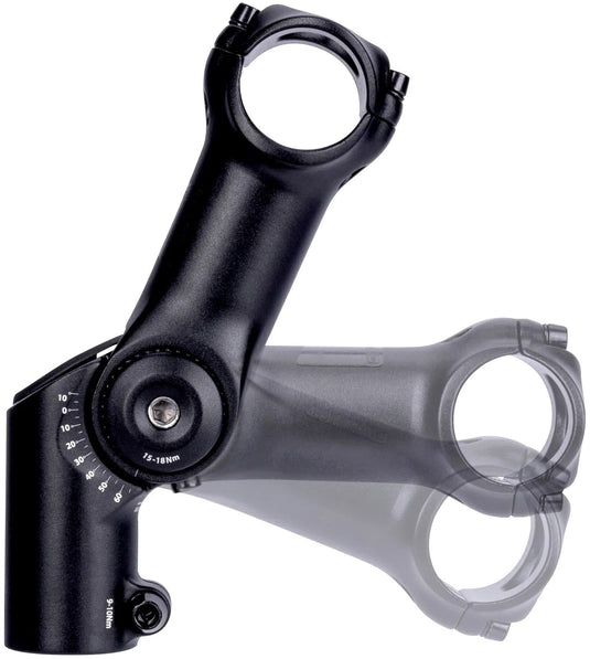 Contec vorbau seto hybrid ct stem seto hybrid adj. 25,4 28,6x110mm, black