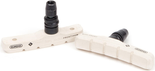 Remblokset Elvedes V-brake 72 mm - wit (op kaart)