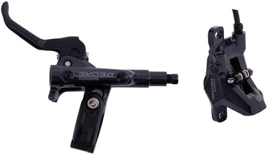 Shimano schijfrem deore br-m6100 und bl-m6100 disc brake shim.deore fr.1000mm met.pads g04s