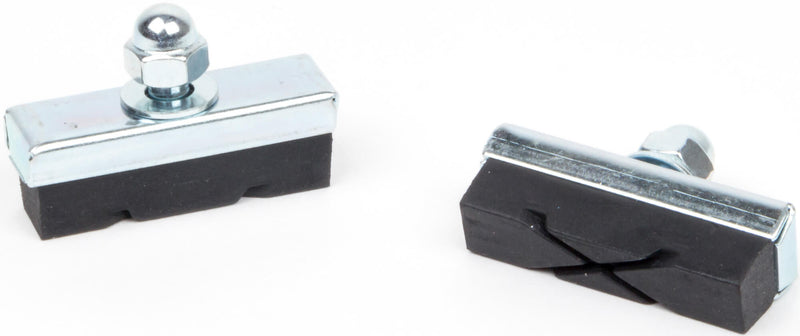 Load image into Gallery viewer, remblokken X-Groove knijprem 40 x 13 mm zw zil 2 stuks
