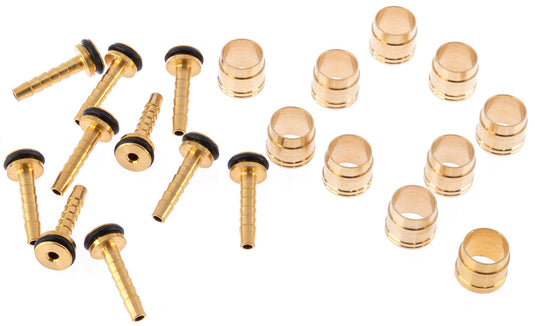 Tektro remslang kit br.line kit 5,5mm 10 olive 10 pin auriga
