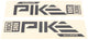 Rockshox decor set decal set rs black pike ult 27 29 black