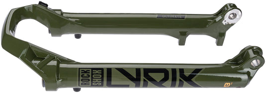 Rockshox onderste vorkbuis sliders rs 27,5 15 x 110 boost f.lyrik green