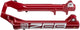 Rockshox tauchrohr sliders rs 27,5 15 x 110 red
