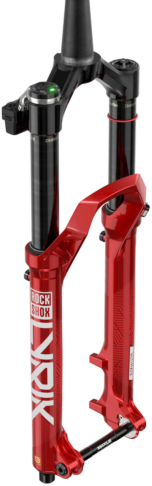 Rockshox verende voorvork lyrik ultimate flight attendant 27,5 + 29 boost susp.fork rs lyrik ult. fl.att.27,5 + 29 red
