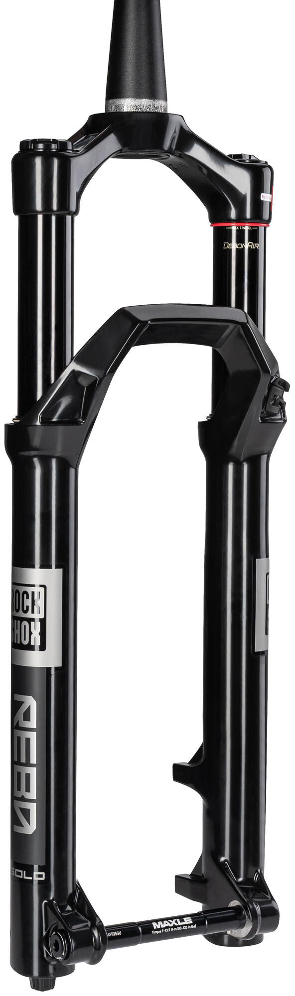 Load image into Gallery viewer, Rockshox federgabel reba gold isolator 3p rs suspension fork reba g 27 130mm 3p crn 44 black
