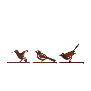 Ty tuinsteker bird rus metaal 18x1,5x13cm