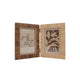 Fotolijst willow dubbel (10x15) beige bruin polystone 30x20x2cm