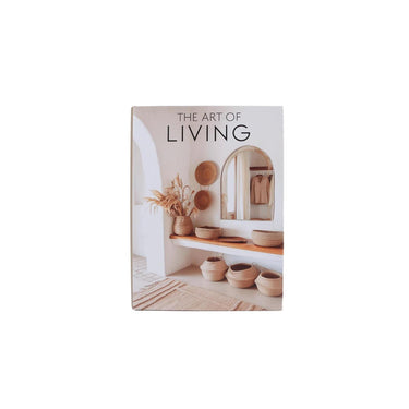 Opbergbox art cozy living naturel karton 20x27x5,5cm