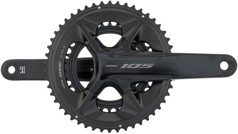 Afbeelding laden in galerijviewer, Shimano crankstel 105 fc-r7100 shim.krg 105 fcr7100 50 34 172.5 schw 12f ht2

