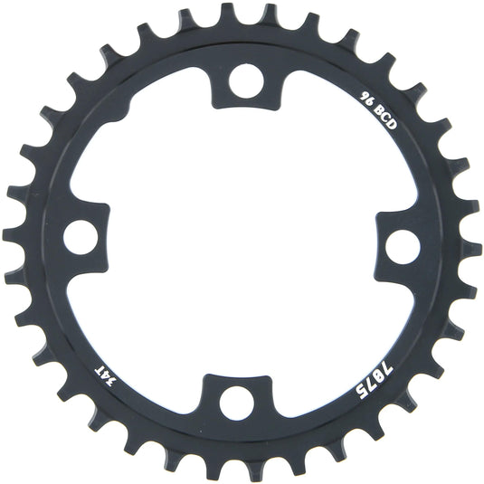 Sunrace crmx kettingblad bcd-96 mm aluminium 34t zwart