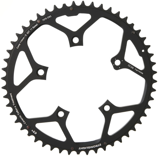 Stronglight kettenblatt ct2 chain ring strongl.ct2 52t alu cer.teflon coat.