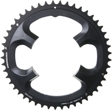 Stronglight kettingblad chain ring strongl. 49t outer alu black