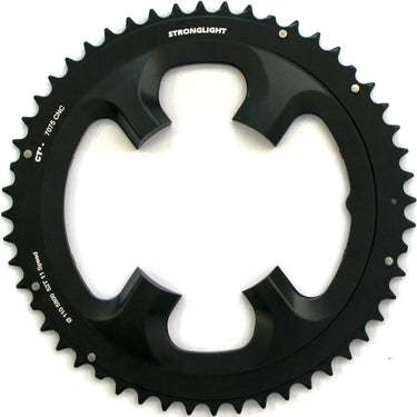Stronglight kettingblad chain ring strongl. 52t outer alu black