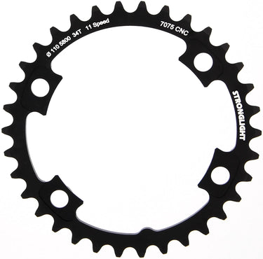 Stronglight kettingblad chain ring strongl. 34t inner alu black