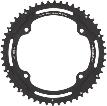 Stronglight kettingblad ct2 chain ring strongl. ct2 52t outer cer.-tefl.coat.