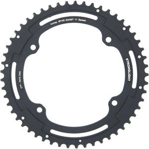 Stronglight kettingblad ct2 chain ring strongl. ct2 53t outer cer.-tefl.coat.