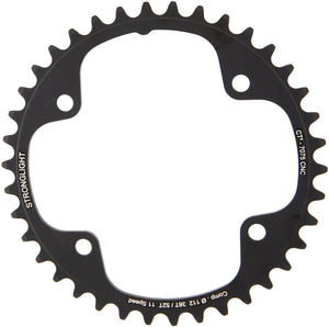 Stronglight kettingblad ct2 chain ring strongl. ct2 38t inner cer.-tefl.coat.