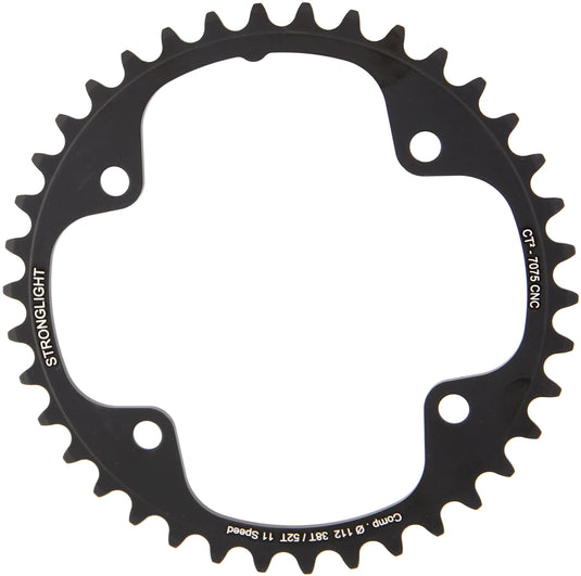 Stronglight kettenblatt ct2 chain ring strongl. ct2 38t inner cer.-tefl.coat.
