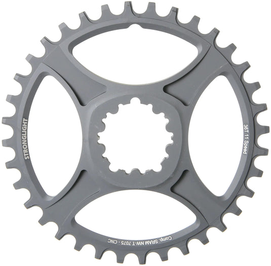 Stronglight kettenblatt ht3 chain ring strongl.ht3 36t inner alu black