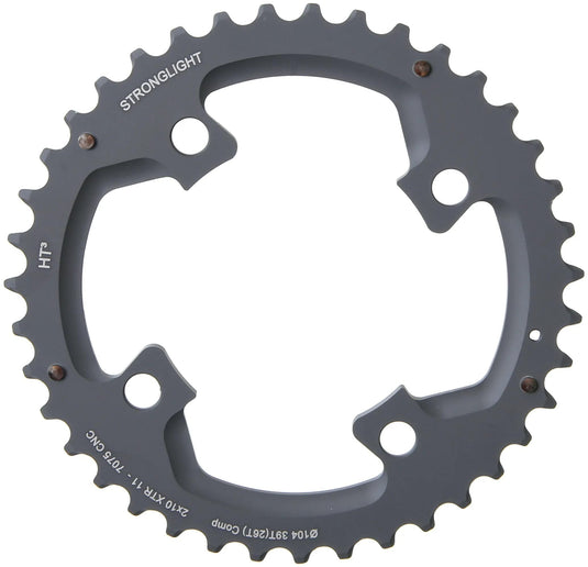 Stronglight kettenblatt ht3 chain ring strongl. ht3 39t outer alu black