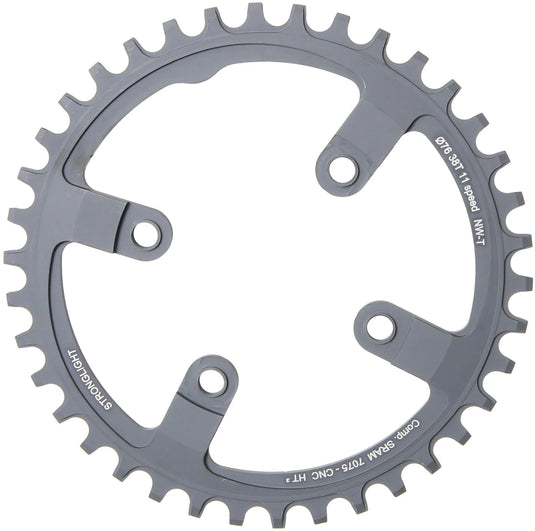 Stronglight kettenblatt ht3 chain ring strongl. ht3 38t inner alu black