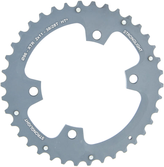 Stronglight kettenblatt ht3 chain ring strongl. ht3 38t.,f.xtr fc-m9000 9020