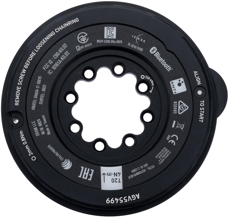 Load image into Gallery viewer, Sram crank-ster powermeter eagle axs transmissie spider pm eagle axs tr. 8 screws
