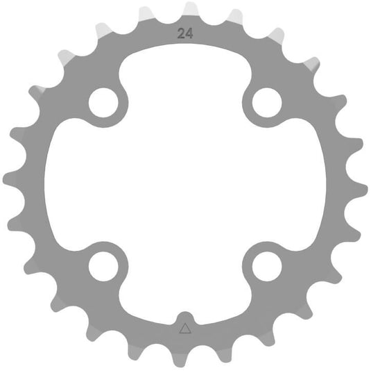 Contec kettingblad c.drive ct chain ring c.drive 24t 64mm silver