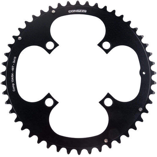 Contec kettenblatt c.drive ct chain ring c.drive 48t 104mm black
